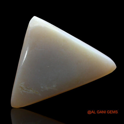 9.00 Cts Unheated Australian Fire Opal Loose Gemstone Trillion Cabochon Natural 25x18x4 mm AE-803
