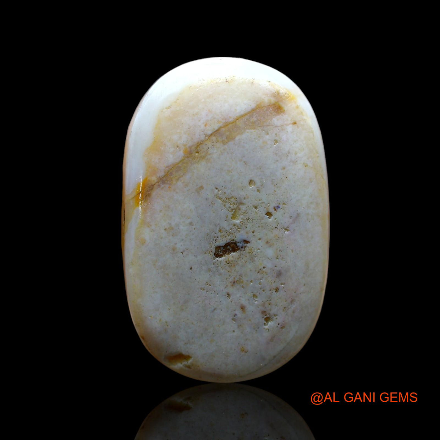 Natural Untreated Fire Opal Loose Gemstone Oval Cabochon From Australia 20.00 Cts 24x15x7 mm AE-805