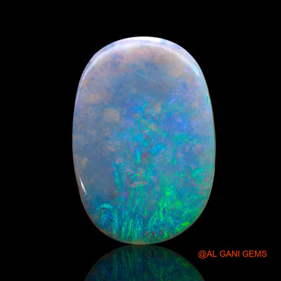 Natural Untreated Fire Opal Loose Gemstone Oval Cabochon From Australia 11.00 Cts 24x16x4 mm AE-807