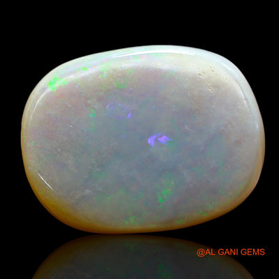 Natural Fire Opal Gemstone 17.00 Cts Loose Oval Cabochon From Australia 22x17x5 mm AE-809