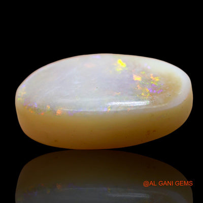 19.00 Cts Unheated Australian Fire Opal Loose Gemstone Oval Cabochon Natural 23x15x8 mm AE-810