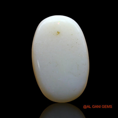 19.00 Cts Unheated Australian Fire Opal Loose Gemstone Oval Cabochon Natural 23x15x8 mm AE-810