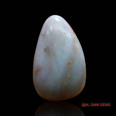 13.00 Cts Natural Australian Fire Opal Loose Gemstone Pear Cabochon 23x14x7 mm AE-812
