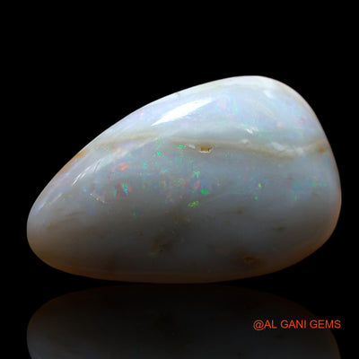 13.00 Cts Natural Australian Fire Opal Loose Gemstone Pear Cabochon 23x14x7 mm AE-812