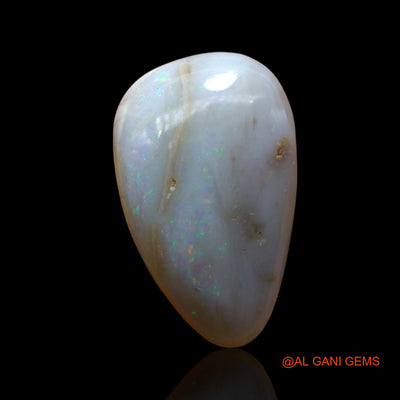 13.00 Cts Natural Australian Fire Opal Loose Gemstone Pear Cabochon 23x14x7 mm AE-812