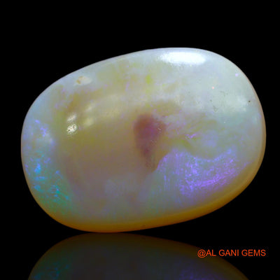 Natural Untreated Fire Opal Loose Gemstone Oval Cabochon From Australia 16.00 Cts 22x16x6 mm AE-813