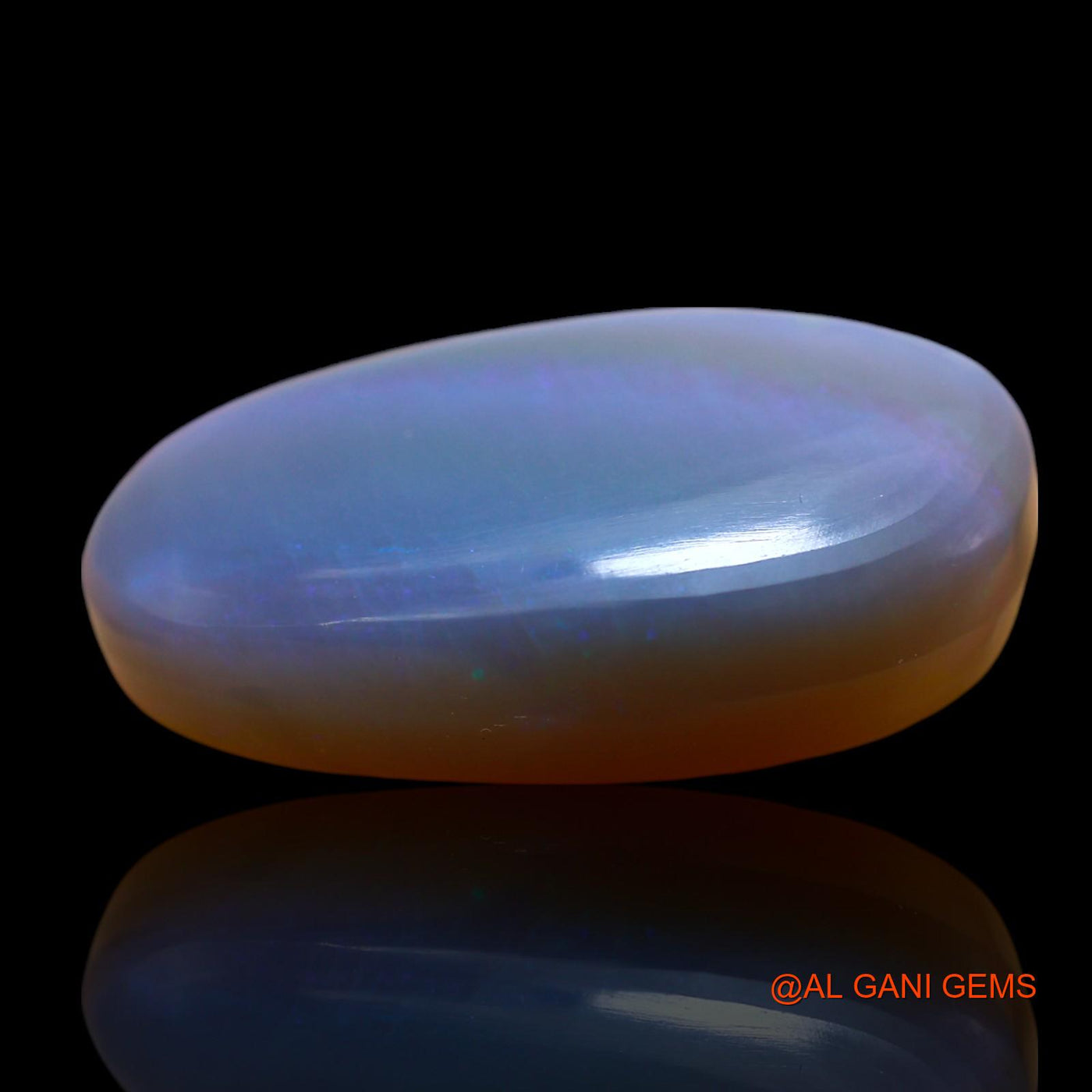 17.00 Cts Natural Australian Fire Opal Loose Gemstone Oval Cabochon 23x15x6 mm AE-816