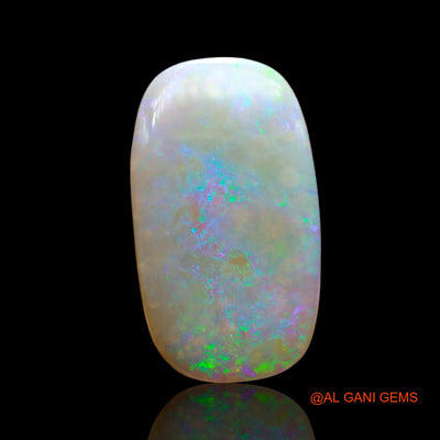 Natural Fire Opal Gemstone 14.00 Cts Loose Oval Cabochon From Australia 23x13x5 mm AE-817