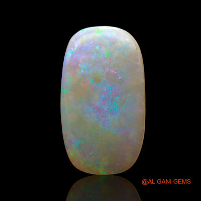 Natural Fire Opal Gemstone 14.00 Cts Loose Oval Cabochon From Australia 23x13x5 mm AE-817
