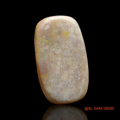 Natural Fire Opal Gemstone 14.00 Cts Loose Oval Cabochon From Australia 23x13x5 mm AE-817