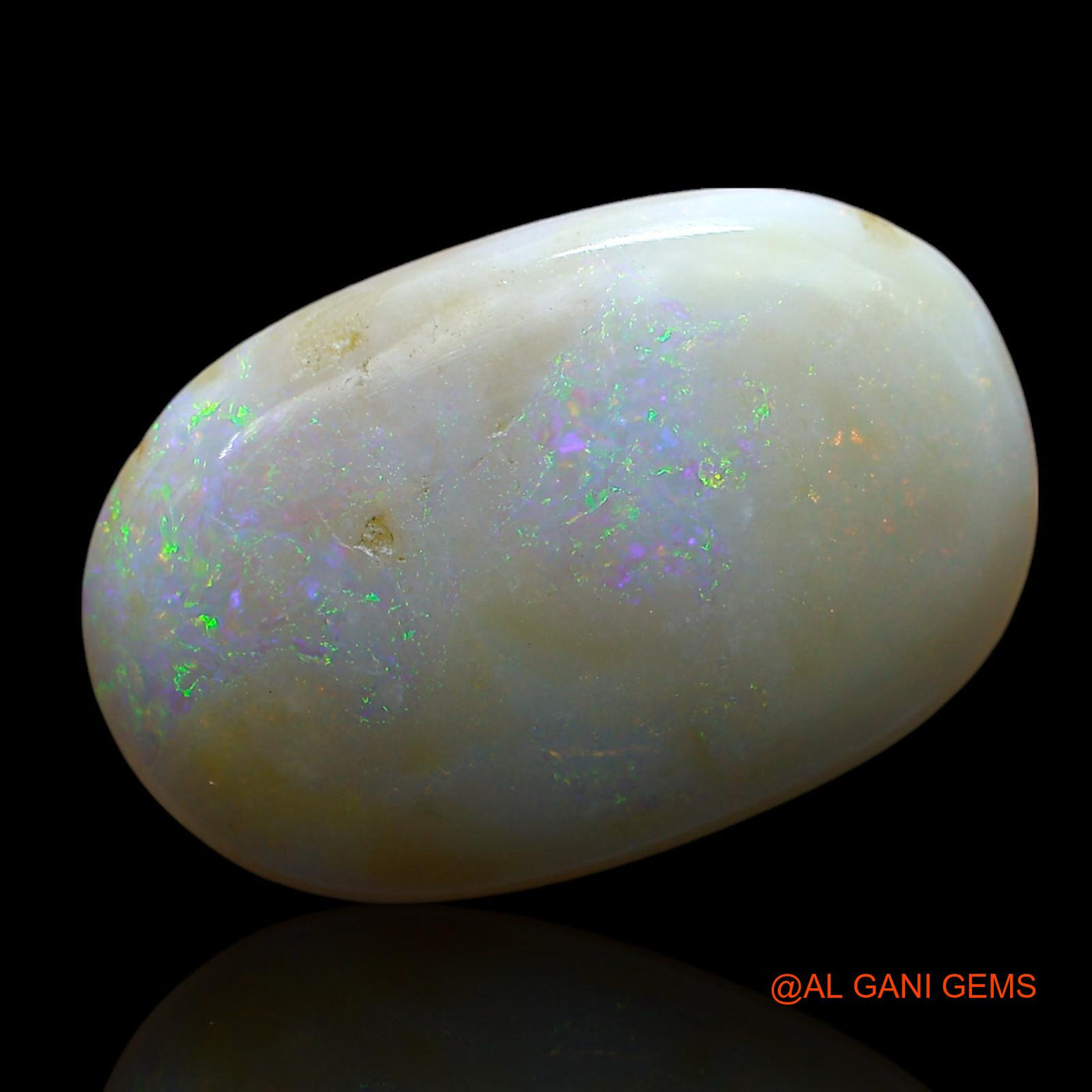 13.00 Cts Natural Australian Fire Opal Loose Gemstone Oval Cabochon 23x15x5 mm AE-818