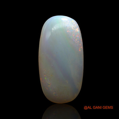 11.00 Cts Unheated Australian Fire Opal Loose Gemstone Oval Cabochon Natural 25x13x4 mm AE-819
