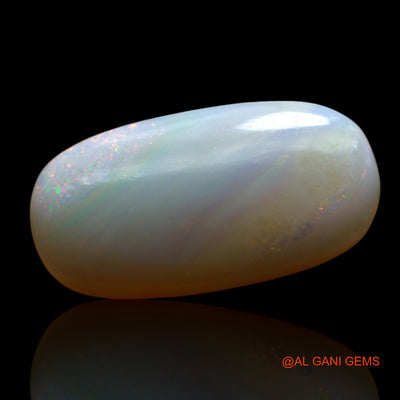 11.00 Cts Unheated Australian Fire Opal Loose Gemstone Oval Cabochon Natural 25x13x4 mm AE-819