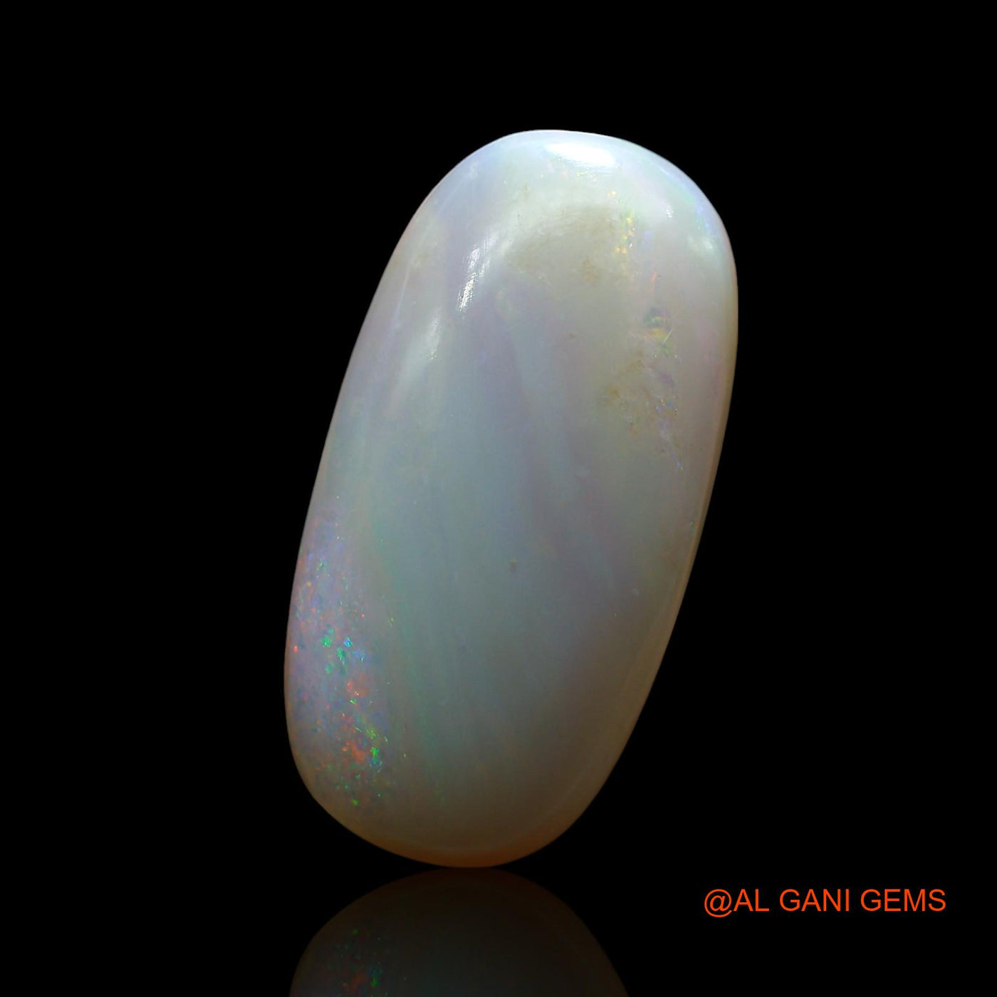 11.00 Cts Unheated Australian Fire Opal Loose Gemstone Oval Cabochon Natural 25x13x4 mm AE-819