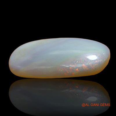 11.00 Cts Unheated Australian Fire Opal Loose Gemstone Oval Cabochon Natural 25x13x4 mm AE-819