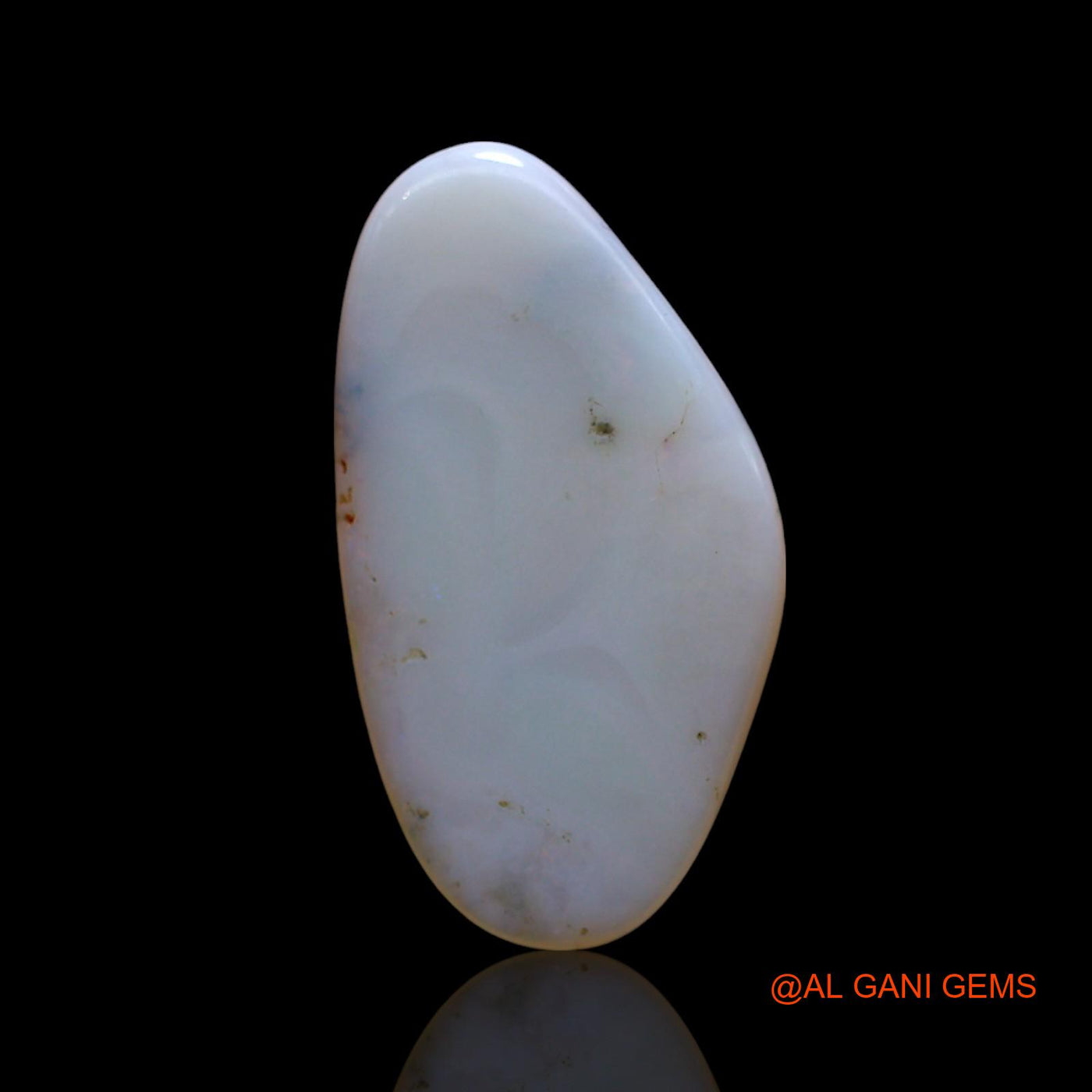 7.00 Cts Natural Australian Fire Opal Loose Gemstone Fancy Cabochon 25x14x3 mm AE-820