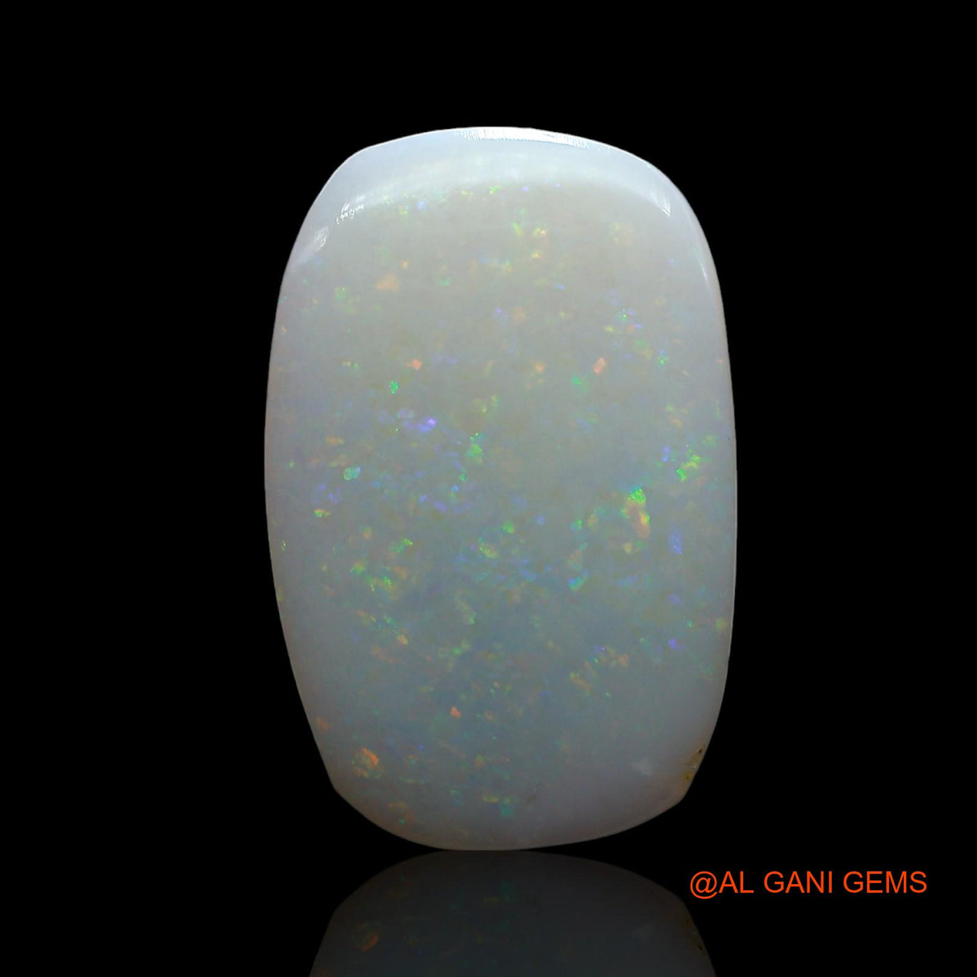 7.00 Cts Natural Australian Fire Opal Loose Gemstone Oval Cabochon 22x14x3 mm AE-821