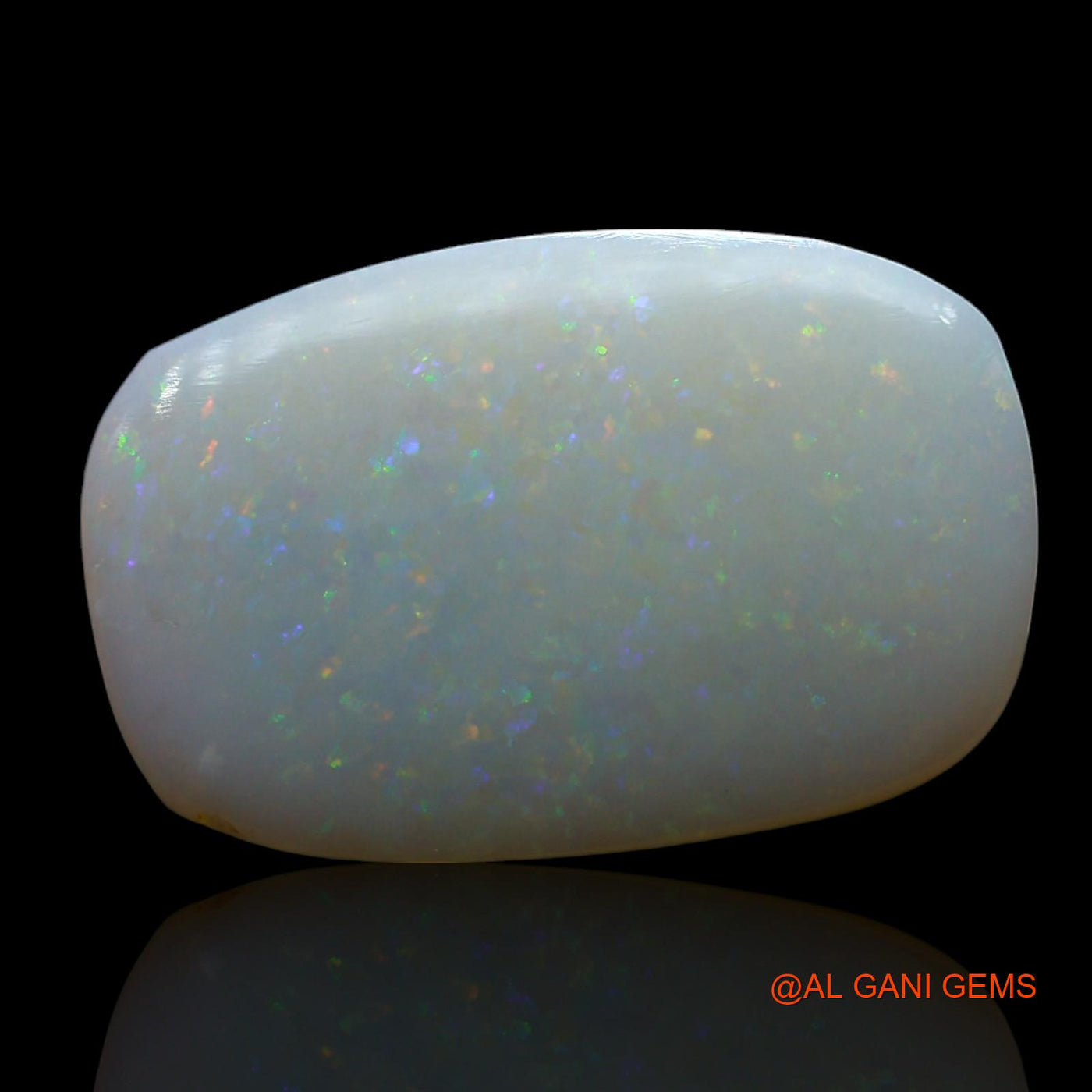 7.00 Cts Natural Australian Fire Opal Loose Gemstone Oval Cabochon 22x14x3 mm AE-821