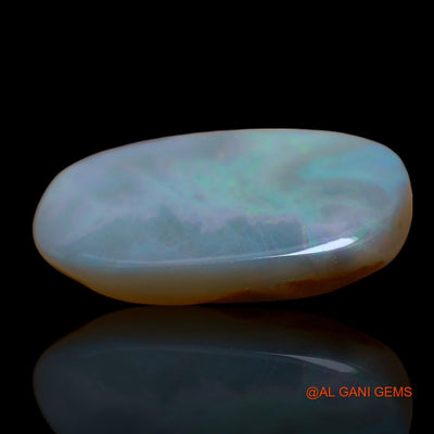 Natural Untreated Fire Opal Loose Gemstone Oval Cabochon From Australia 12.00 Cts 21x14x5 mm AE-822