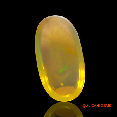 15.00 Cts Natural Australian Fire Opal Loose Gemstone Oval Cabochon 24x13x7 mm AE-826
