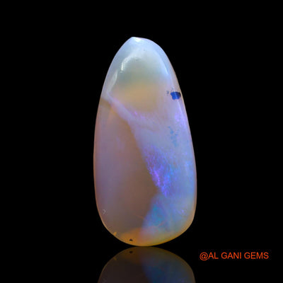 Natural Fire Opal Gemstone 12.00 Cts Loose Fancy Cabochon From Australia 24x12x6 mm AE-827
