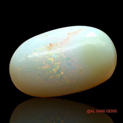 6.00 Cts Natural Australian Fire Opal Loose Gemstone Oval Cabochon 15x9x6 mm AE-82