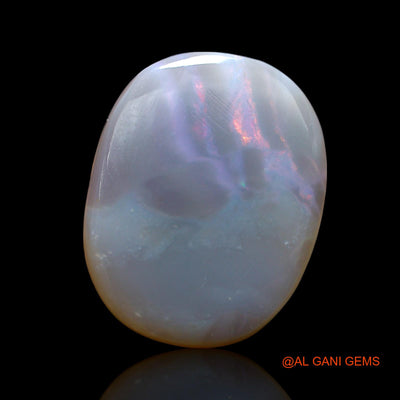 13.00 Cts Natural Australian Fire Opal Loose Gemstone Oval Cabochon 20x16x6 mm AE-830