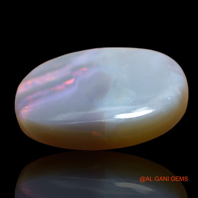 13.00 Cts Natural Australian Fire Opal Loose Gemstone Oval Cabochon 20x16x6 mm AE-830