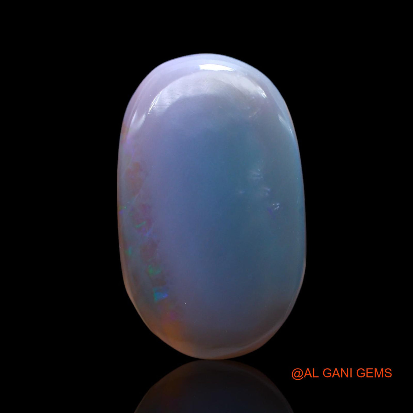 11.00 Cts Natural Australian Fire Opal Oval Cabochon Loose Gemstone For Jewelry 23x14x5 mm AE-831