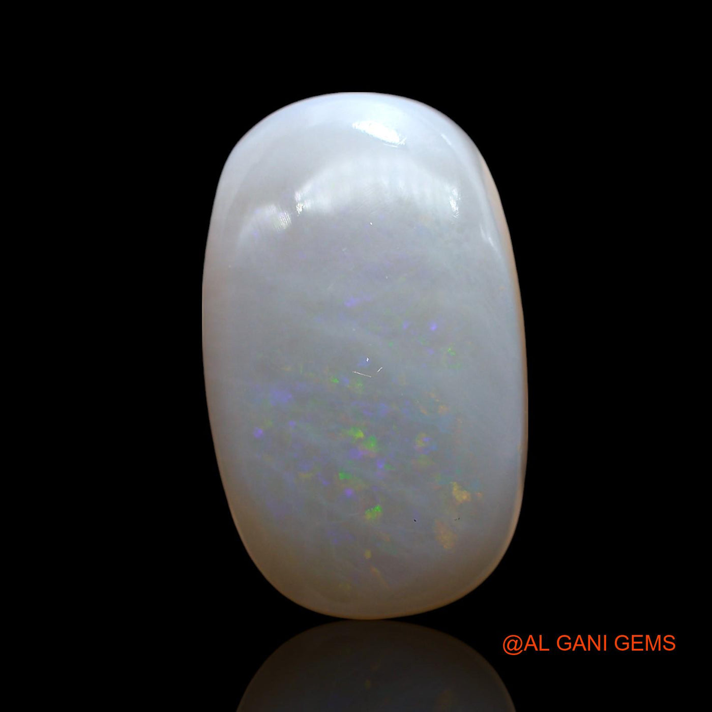 14.00 Cts Natural Australian Fire Opal Loose Gemstone Oval Cabochon 22x13x6 mm AE-832