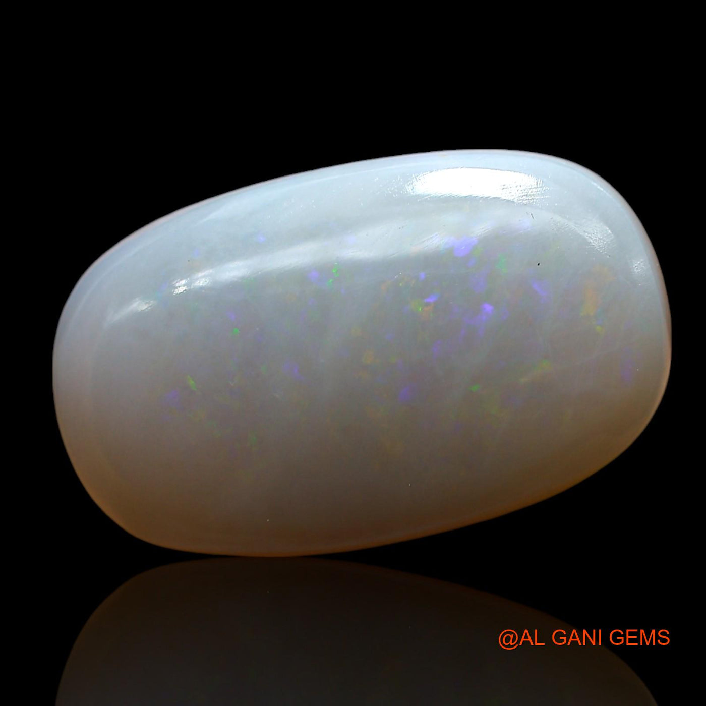 14.00 Cts Natural Australian Fire Opal Loose Gemstone Oval Cabochon 22x13x6 mm AE-832