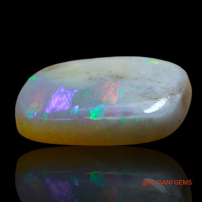 12.00 Cts Natural Australian Fire Opal Oval Cabochon Loose Gemstone For Jewelry 21x13x5 mm AE-833