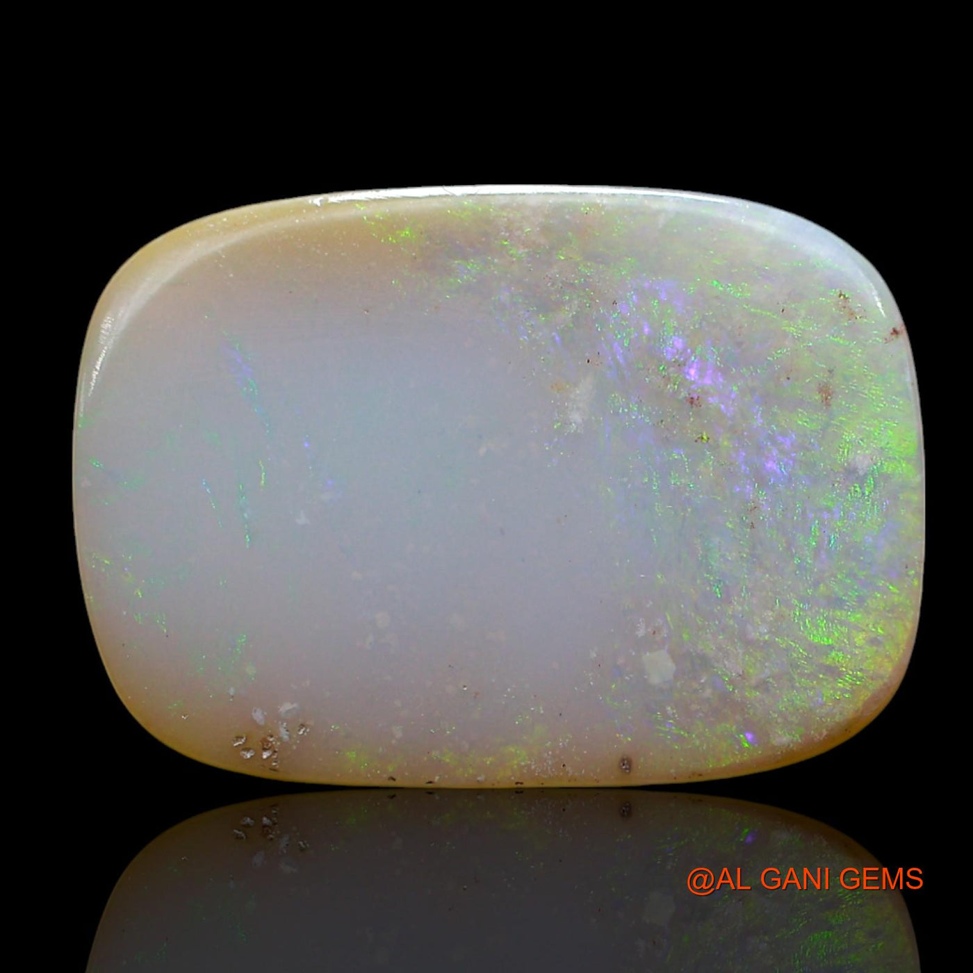 5.00 Cts Natural Australian Fire Opal Loose Gemstone Oval Cabochon 20x14x2 mm AE-836