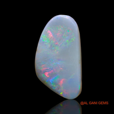 12.00 Cts Natural Australian Fire Opal Fancy Cabochon Loose Gemstone For Jewelry 21x12x6 mm AE-837
