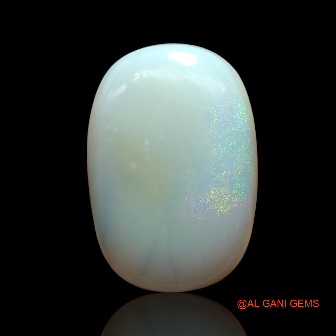11.00 Cts Natural Australian Fire Opal Loose Gemstone Oval Cabochon 21x14x5 mm AE-838