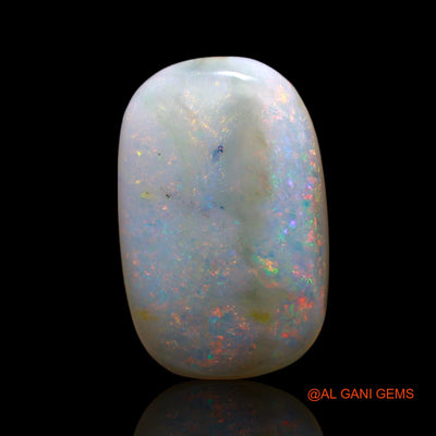 10.00 Cts Natural Australian Fire Opal Loose Gemstone Oval Cabochon 21x13x5 mm AE-839
