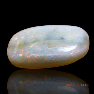 10.00 Cts Natural Australian Fire Opal Loose Gemstone Oval Cabochon 21x13x5 mm AE-839