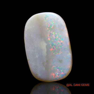 10.00 Cts Natural Australian Fire Opal Loose Gemstone Oval Cabochon 21x13x5 mm AE-839