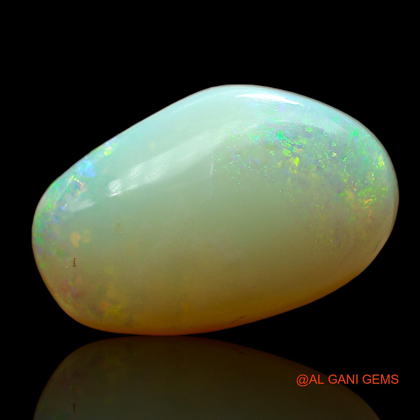 5.00 Cts Natural Australian Fire Opal Loose Gemstone Oval Cabochon 15x9x5 mm AE-83