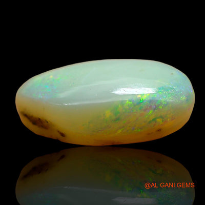 5.00 Cts Natural Australian Fire Opal Loose Gemstone Oval Cabochon 15x9x5 mm AE-83