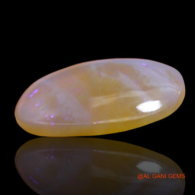 10.00 Cts Unheated Australian Fire Opal Loose Gemstone Oval Cabochon Natural 22x14x4 mm AE-843