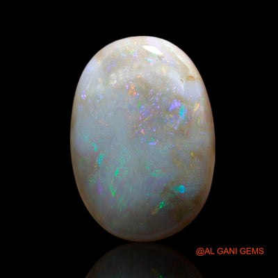 13.00 Cts Natural Australian Fire Opal Loose Gemstone Oval Cabochon 21x15x6 mm AE-844