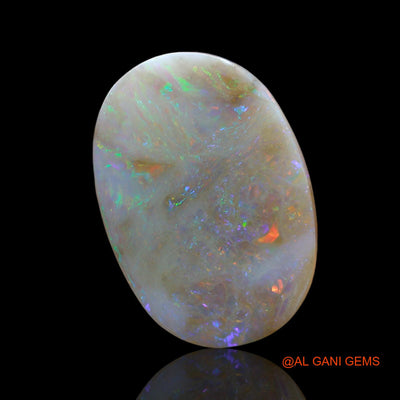 13.00 Cts Natural Australian Fire Opal Loose Gemstone Oval Cabochon 21x15x6 mm AE-844