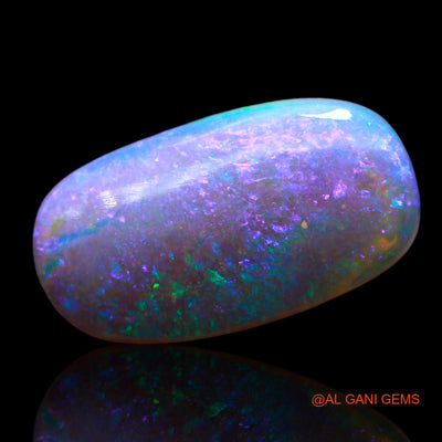 Natural Untreated Fire Opal Loose Gemstone Oval Cabochon From Australia 8.00 Cts 22x12x4 mm AE-846