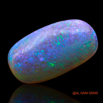 Natural Untreated Fire Opal Loose Gemstone Oval Cabochon From Australia 8.00 Cts 22x12x4 mm AE-846
