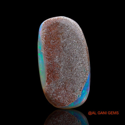 Natural Untreated Fire Opal Loose Gemstone Oval Cabochon From Australia 8.00 Cts 22x12x4 mm AE-846