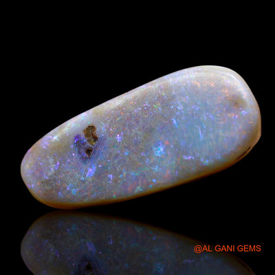 10.00 Cts Natural Australian Fire Opal Loose Gemstone Fancy Cabochon 23x10x5 mm AE-847