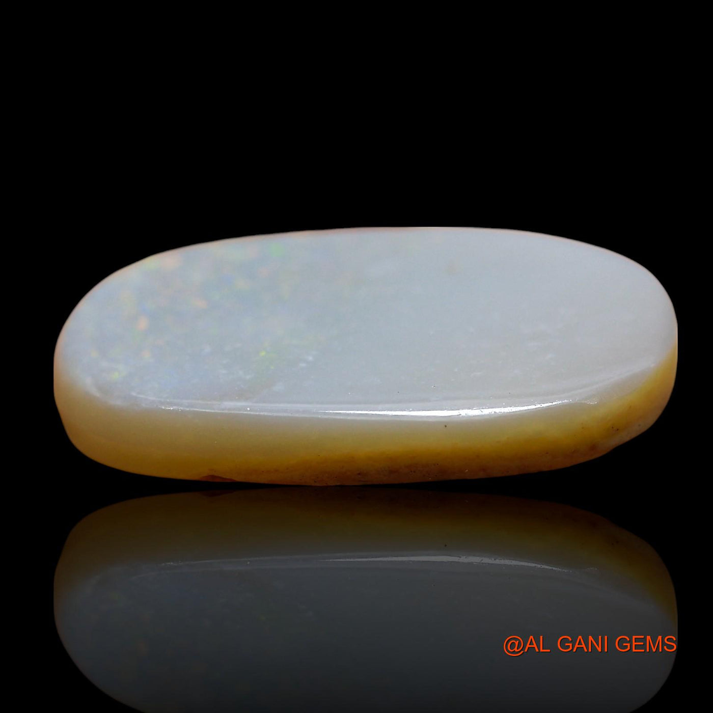 10.00 Cts Natural Australian Fire Opal Loose Gemstone Oval Cabochon 21x13x4 mm AE-848