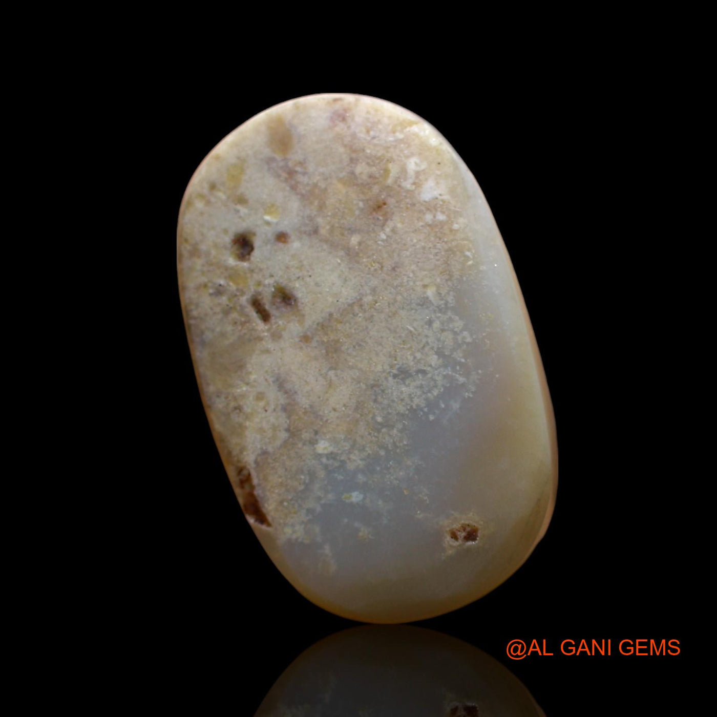 10.00 Cts Natural Australian Fire Opal Loose Gemstone Oval Cabochon 21x13x4 mm AE-848