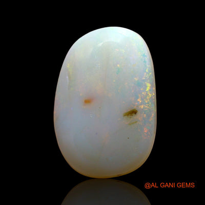 3.00 Cts Natural Australian Fire Opal Loose Gemstone Oval Cabochon 15x10x3 mm AE-84